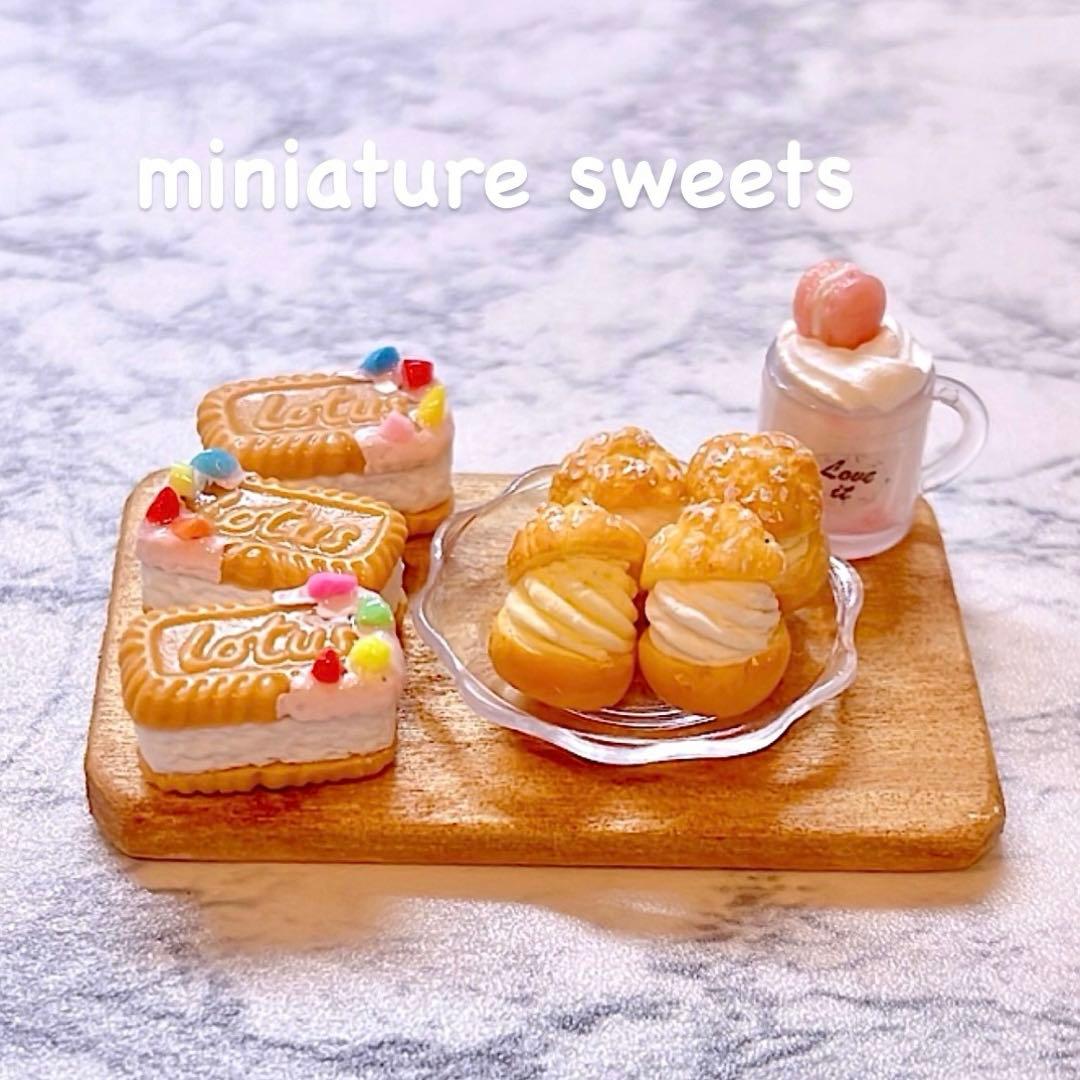 もえあん様 リクエスト 6点 まとめ商品　ミニチュアスイーツ　ミニチュアフード