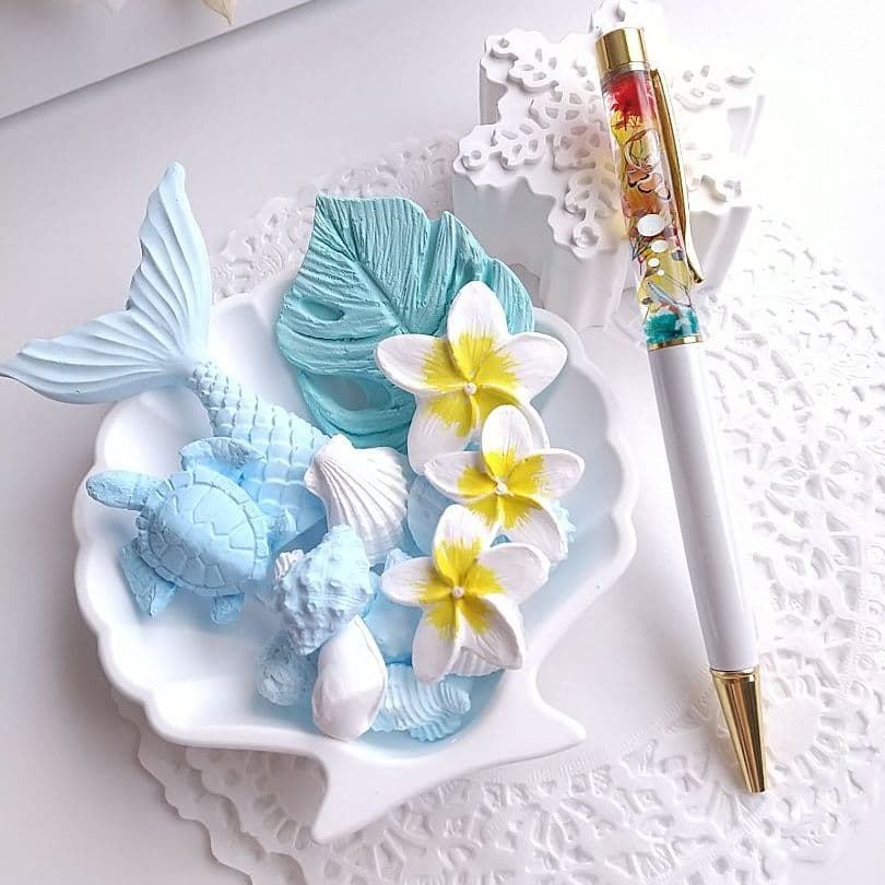 アロマストーンシェル&ハーバリウムボールペン