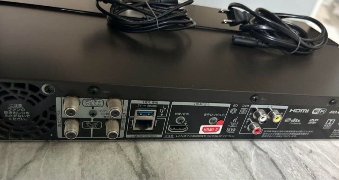 SONY BDZ-FW500 ブルーレイレコーダー