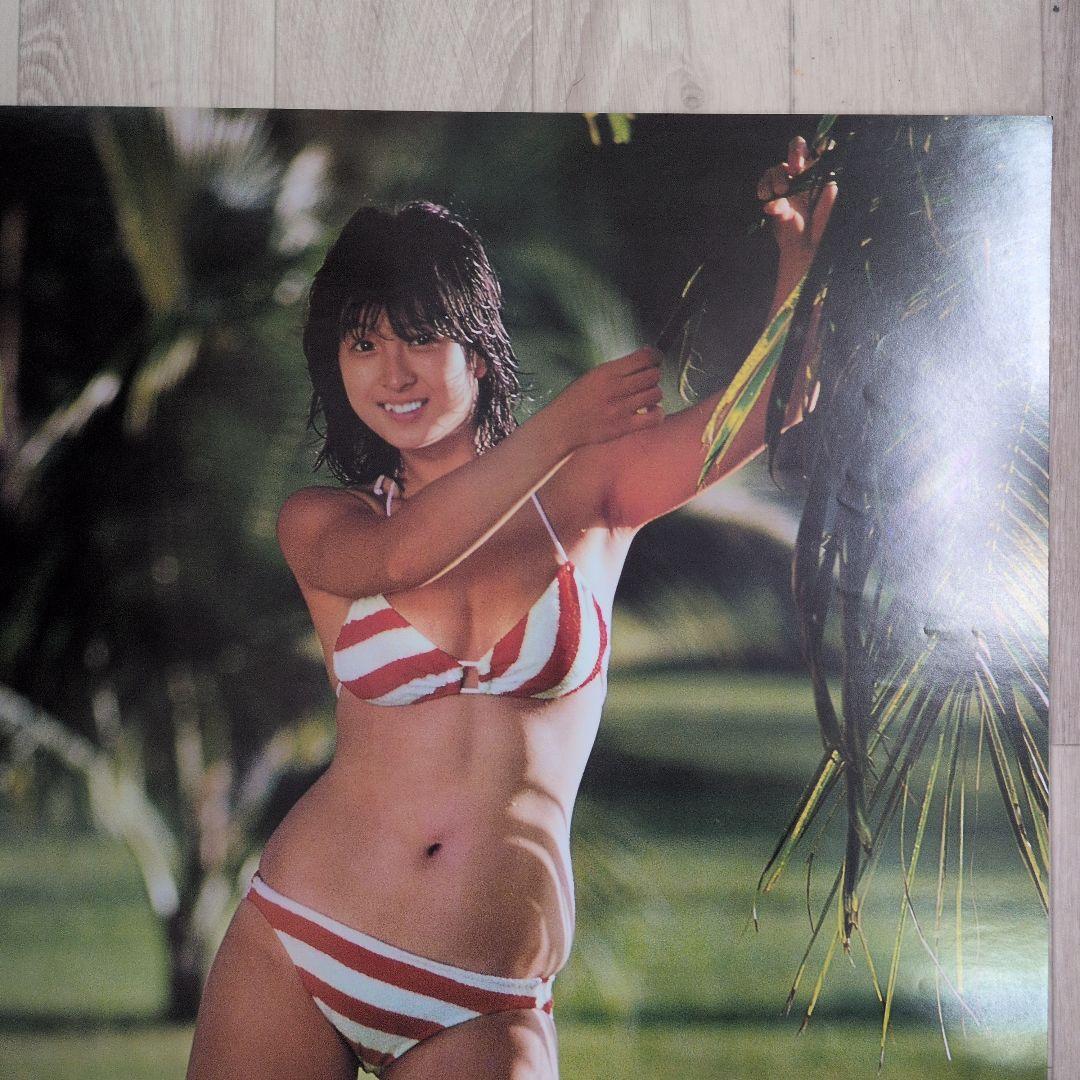 河合奈保子　B２サイズのポスター コロンビアレコード