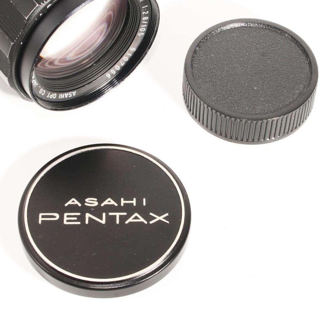【美品】Pentax SMC TAKUMAR 105mm F2.8 MF M42