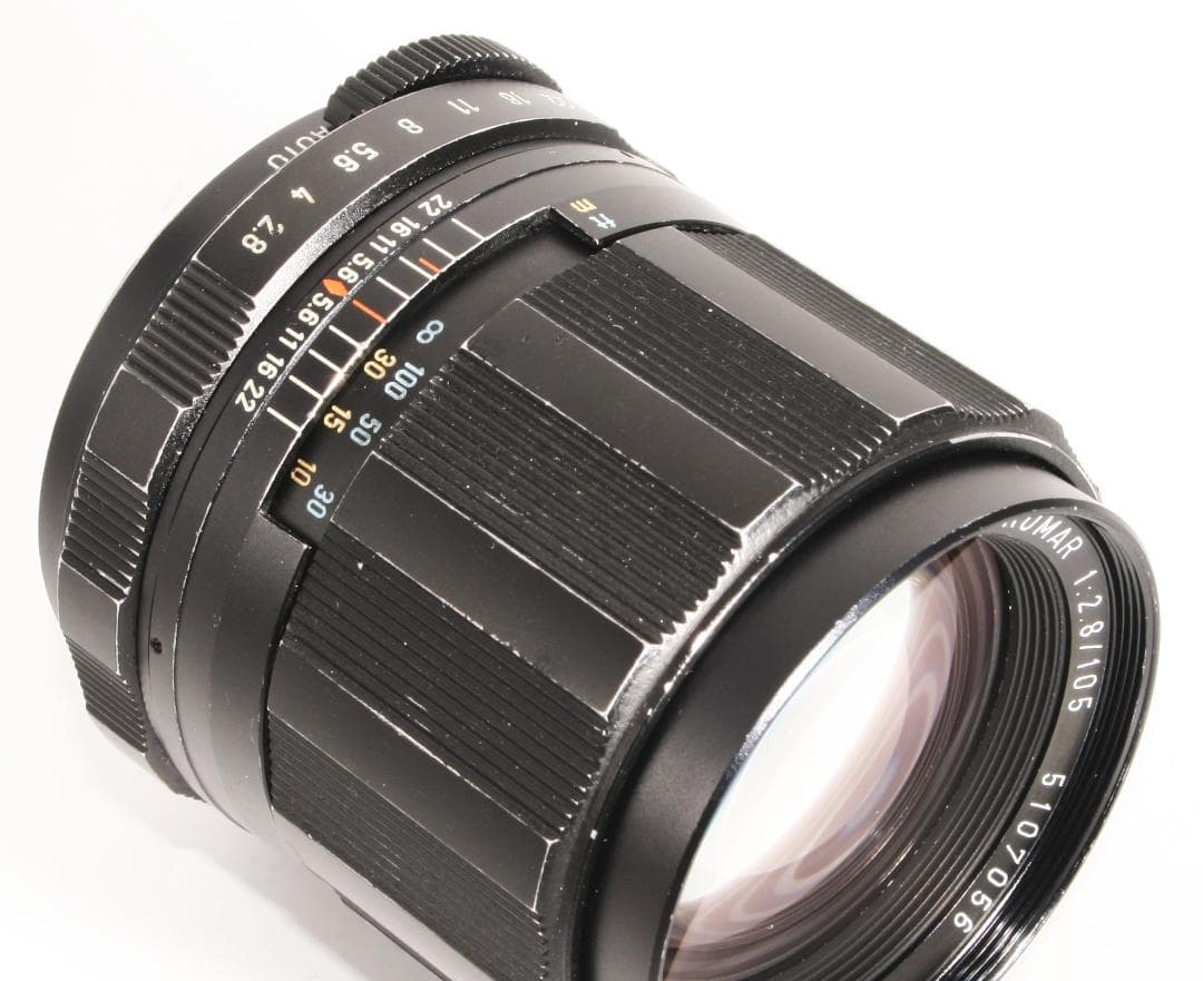 【美品】Pentax SMC TAKUMAR 105mm F2.8 MF M42