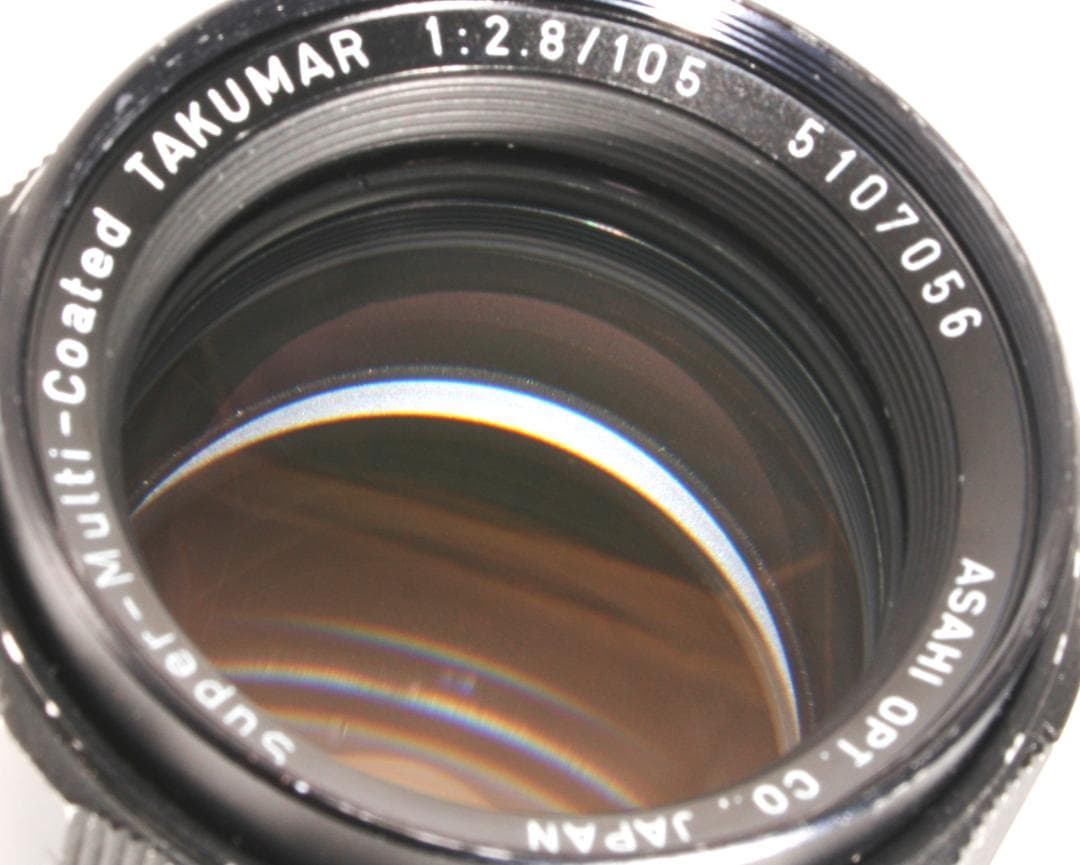 【美品】Pentax SMC TAKUMAR 105mm F2.8 MF M42