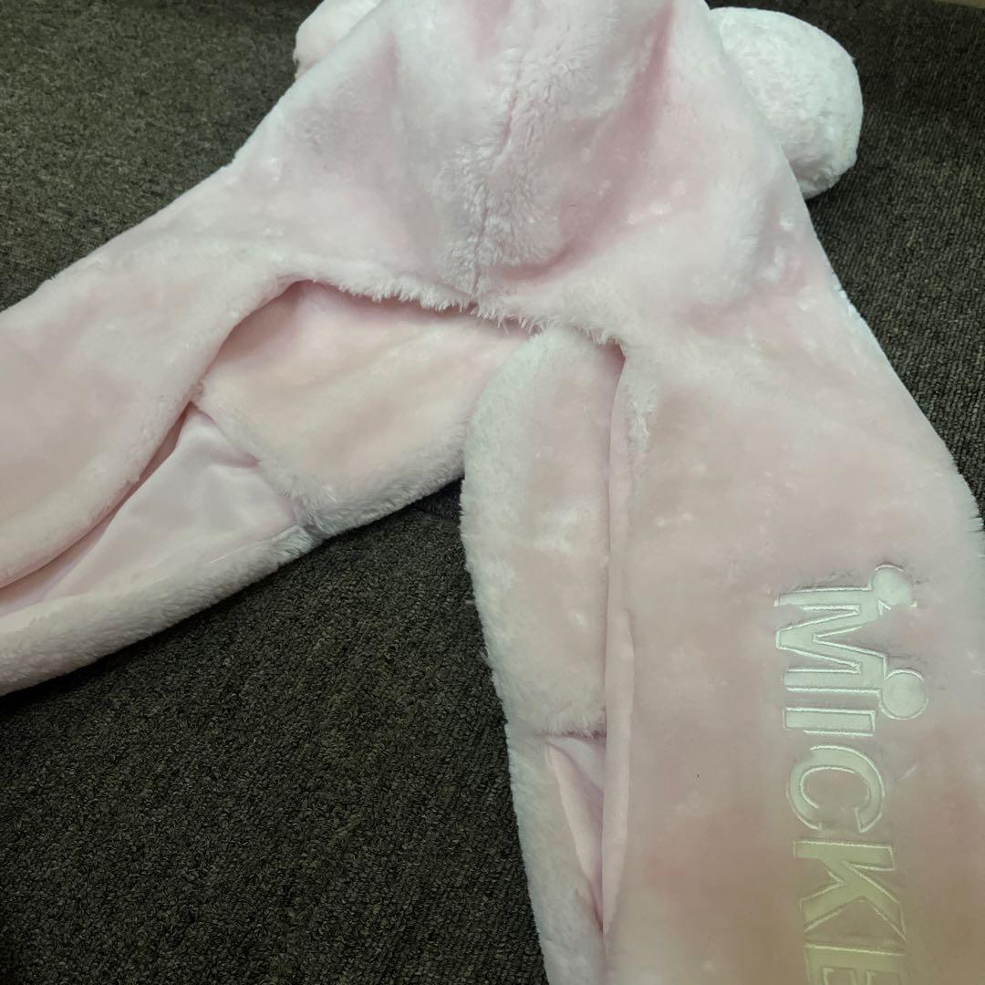 ディズニー マフラーキャップ ピンク