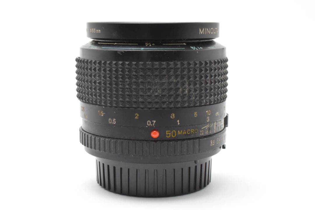 ミノルタ NEW MD 50mm F3.5 マクロリング無 カメラ