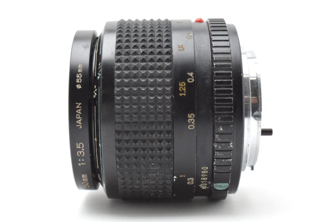 ミノルタ NEW MD 50mm F3.5 マクロリング無 カメラ