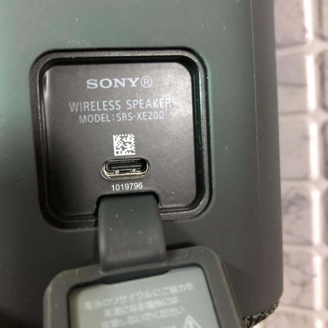P*g様 SONY ソニー ワイヤレススピーカー SRS-XE200 本体のみ