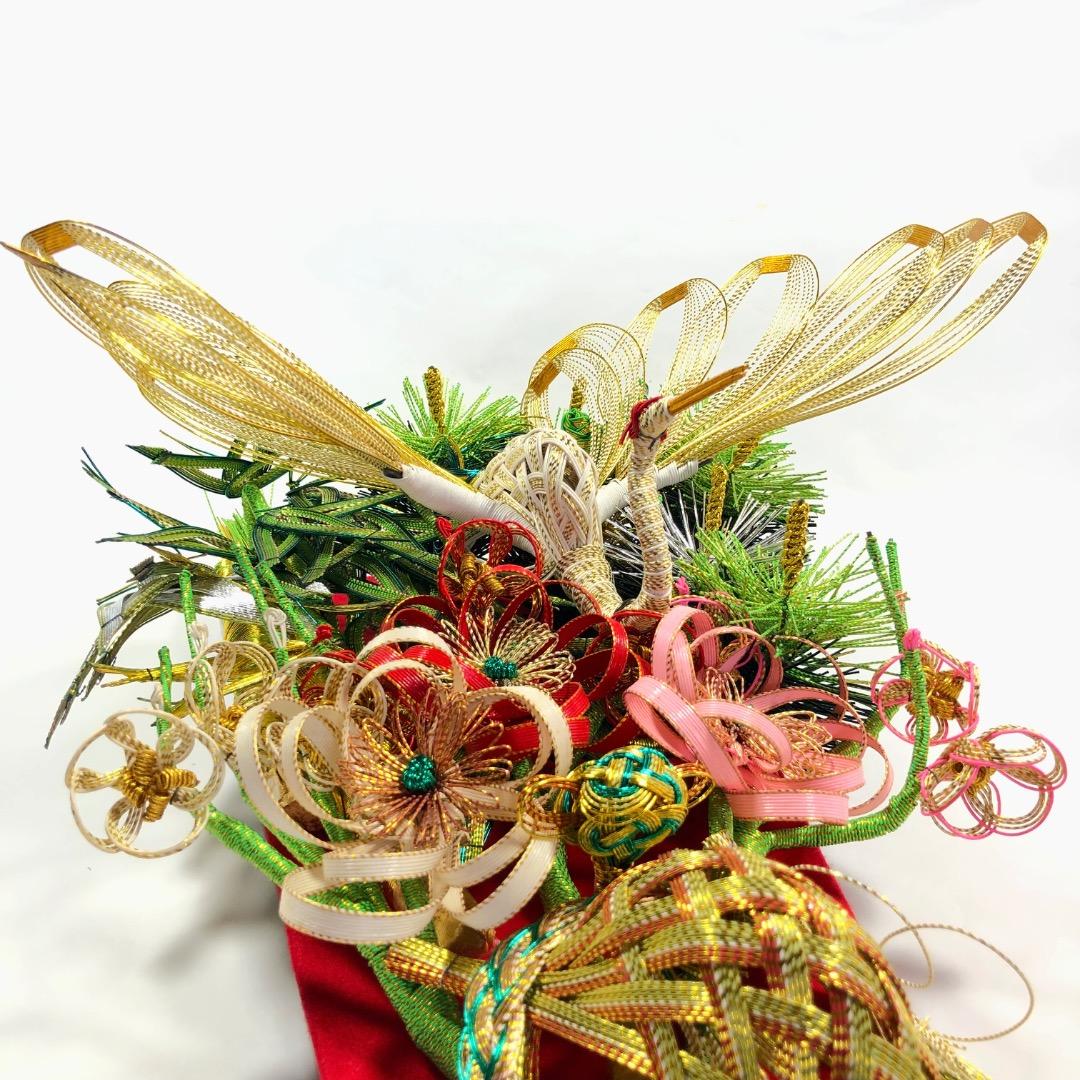 縁起物 水引飾り羽子板