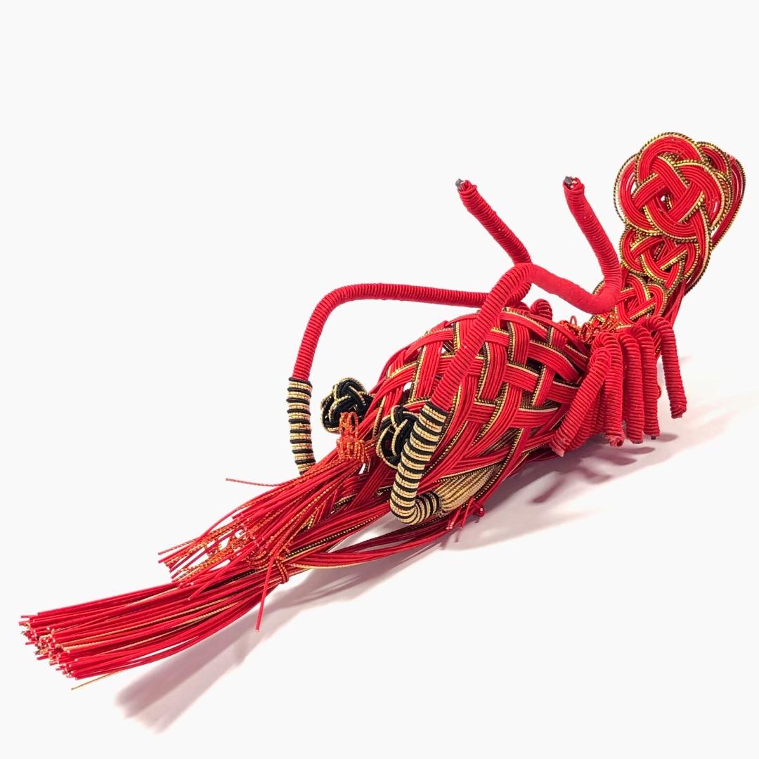 縁起物 水引飾り羽子板