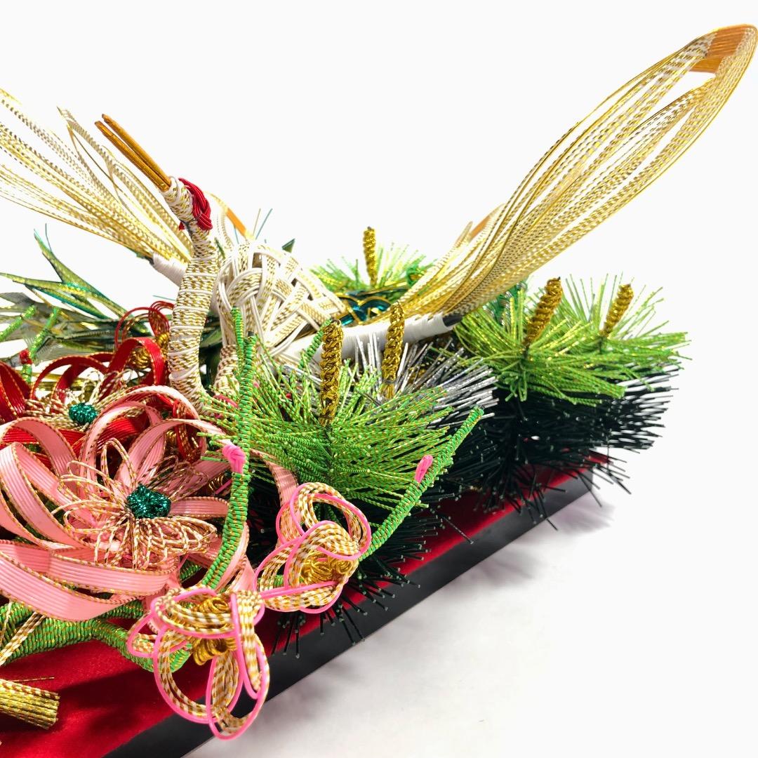 縁起物 水引飾り羽子板