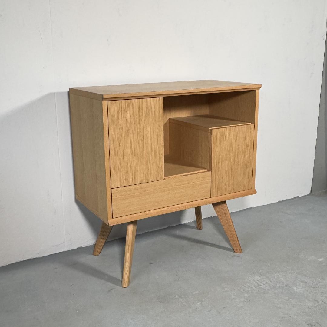 【美品】日進木工 キャビネット サイドボード 80cm