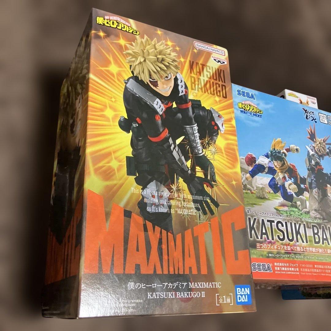僕のヒーローアカデミア　爆豪勝己　轟焦凍　フィギュア　セット