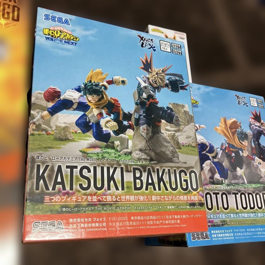 僕のヒーローアカデミア　爆豪勝己　轟焦凍　フィギュア　セット