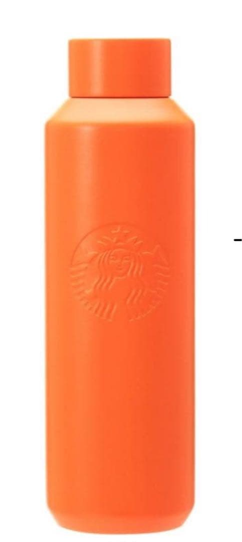 スターバックス　ポーター　ステンレスボトル　オレンジ
