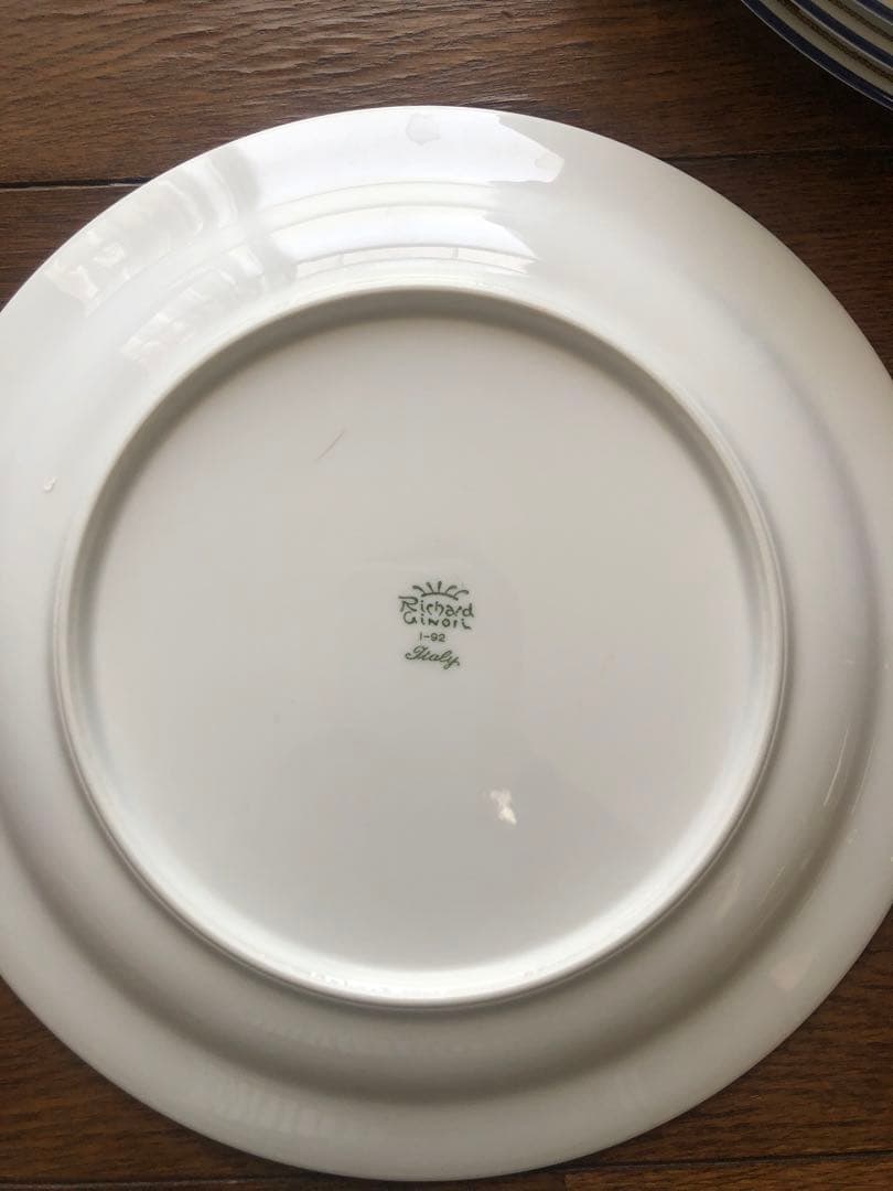 リチャードジノリ　クリッパー　26cm ディナープレート　5枚組