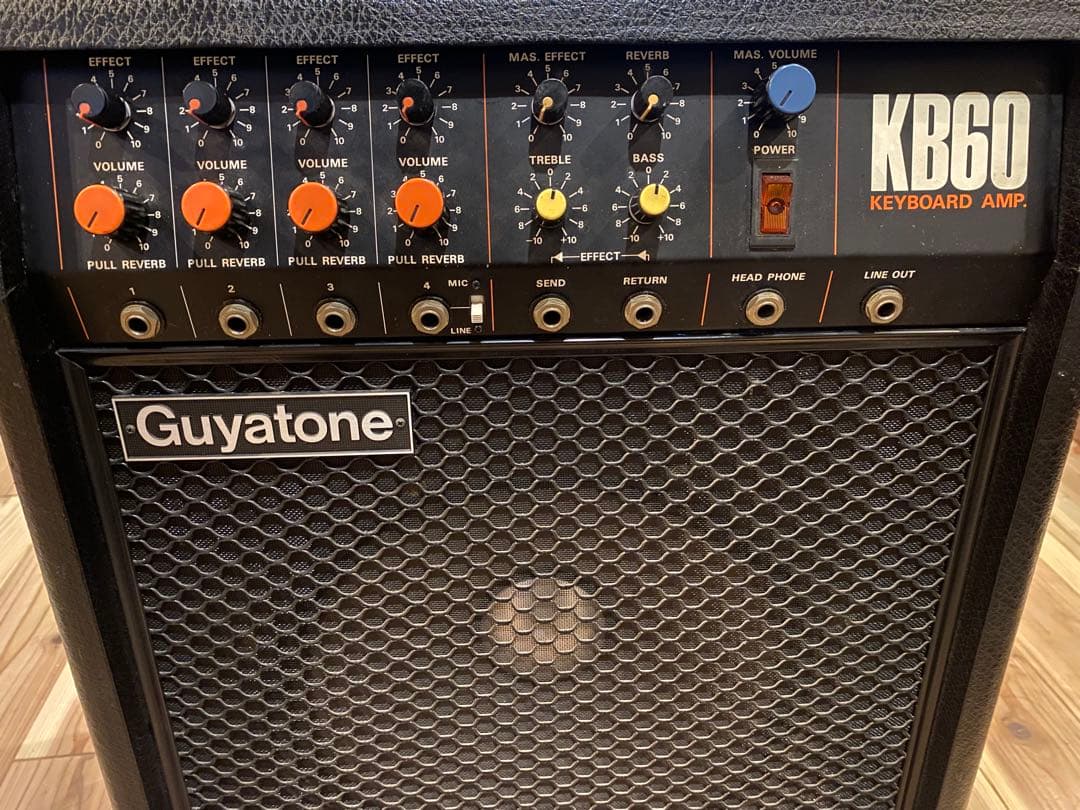 Guyatone KB60 キーボードアンプ　4ch リバーブ付　80年代生産
