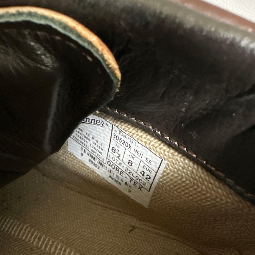 【美品】ダナー マウンテンライト 30520X 8-1/2 GORETEX