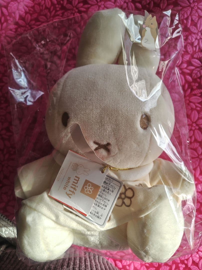 white miffyシリーズ　ミッフィー花柄ドレス M　セキグチ