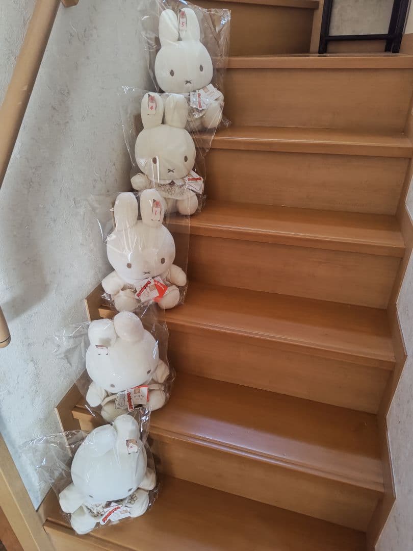 white miffyシリーズ　ミッフィー花柄ドレス M　セキグチ