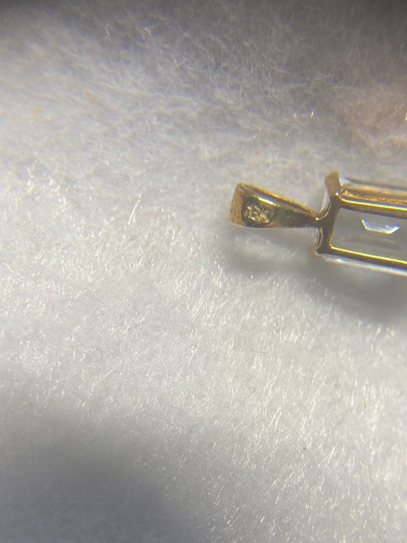 k18 750 アクアマリン ペンダント