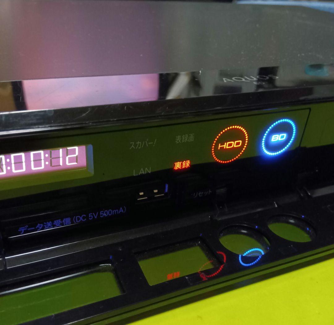 SHARP AQUOS BD-W500 HDD2TB増量交換