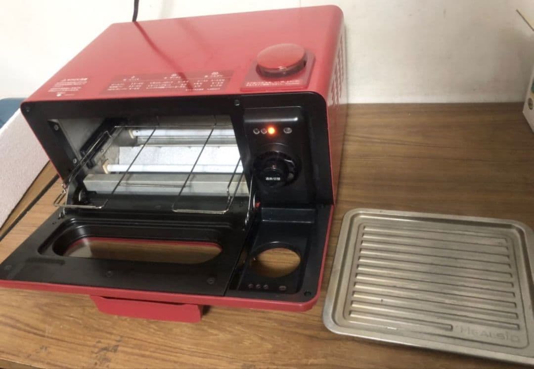 シャープヘルシオグリエ AX-H1-R ［レッド系］過熱水蒸気 ノンフライ調理