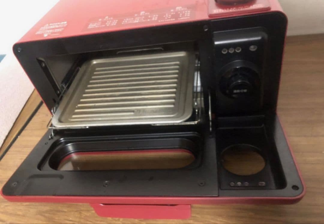 シャープヘルシオグリエ AX-H1-R ［レッド系］過熱水蒸気 ノンフライ調理