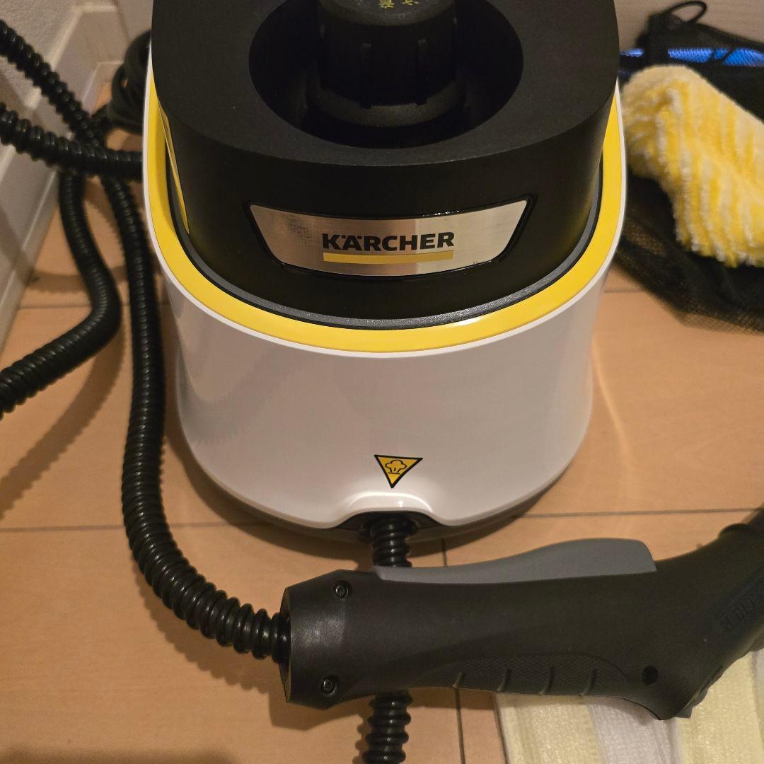 最新ケルヒャースチームクリーナ－JTK30美品。ほぼ新品です！