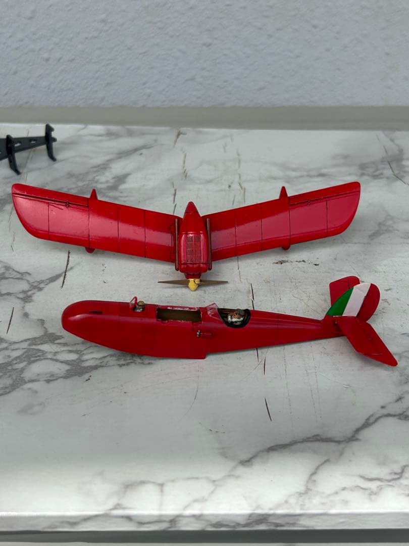 1/72紅の豚サボイア後期塗装完成品