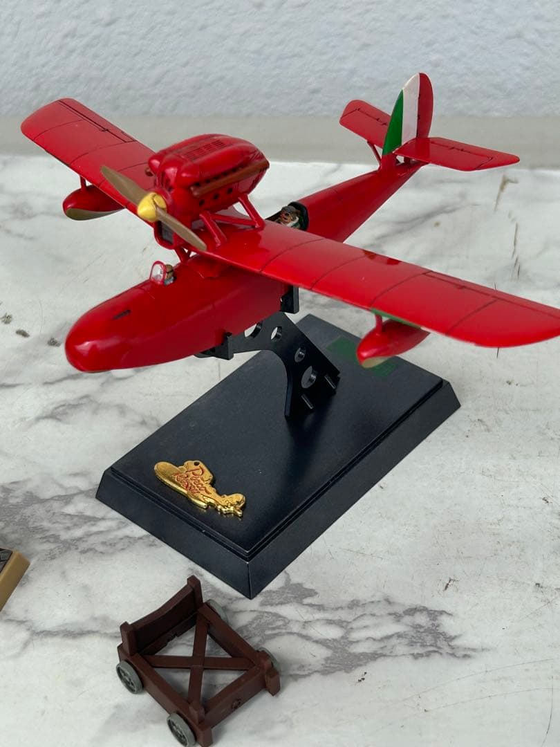 1/72紅の豚サボイア後期塗装完成品