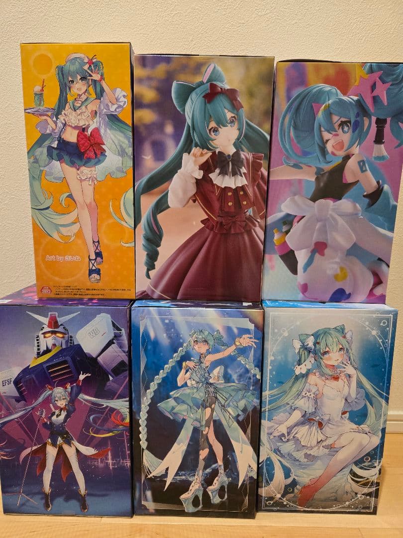 初音ミク プライズフィギュア 6体セット