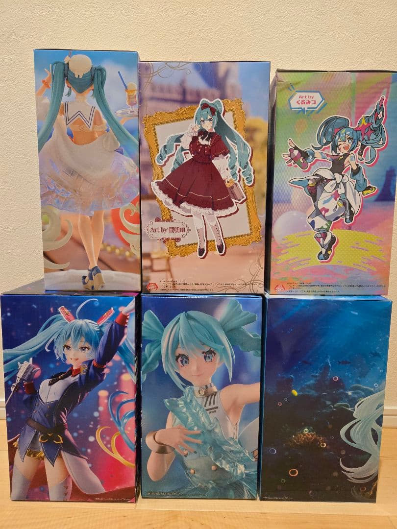 初音ミク プライズフィギュア 6体セット