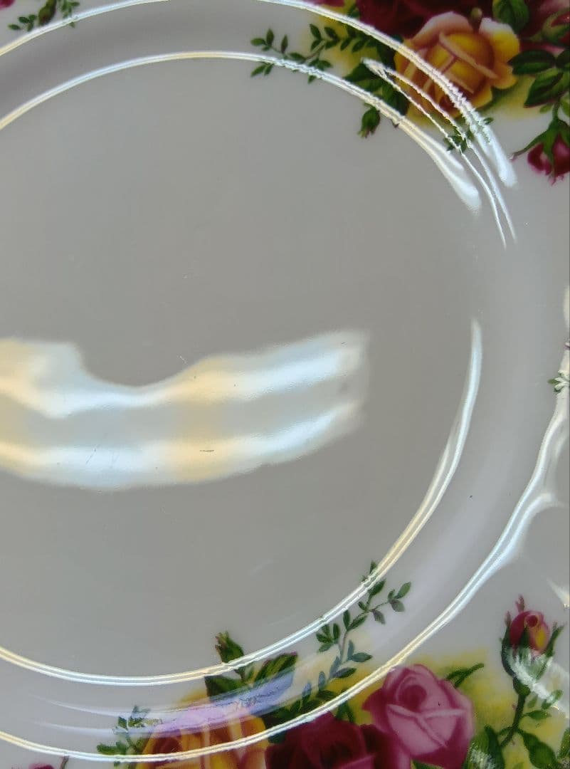 ロイヤル・アルバート　オールドカントリーローズ　カップ5客　お皿 7枚セット