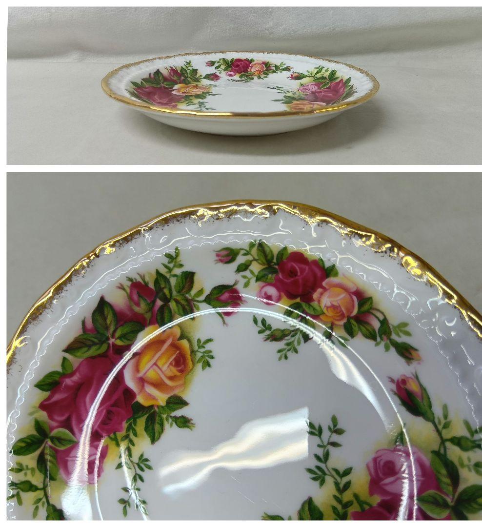 ロイヤル・アルバート　オールドカントリーローズ　カップ5客　お皿 7枚セット