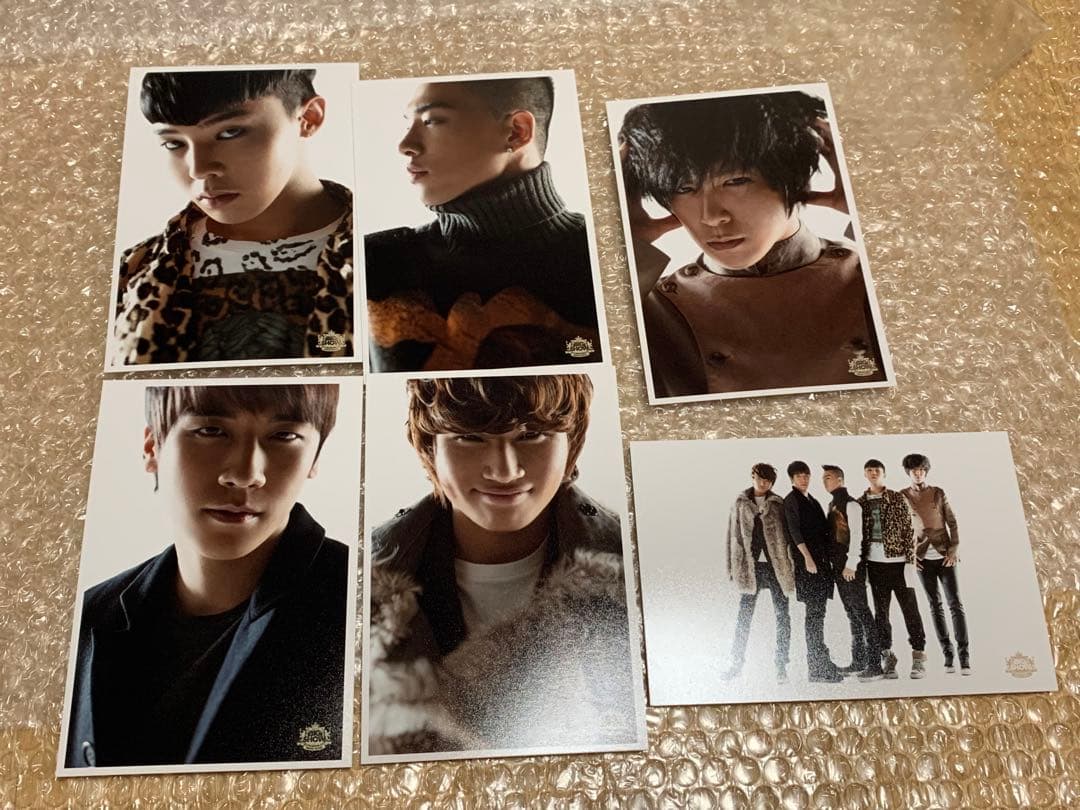 BIGBANG 2010BIGSHOW フォトセットパンフレットステッカー