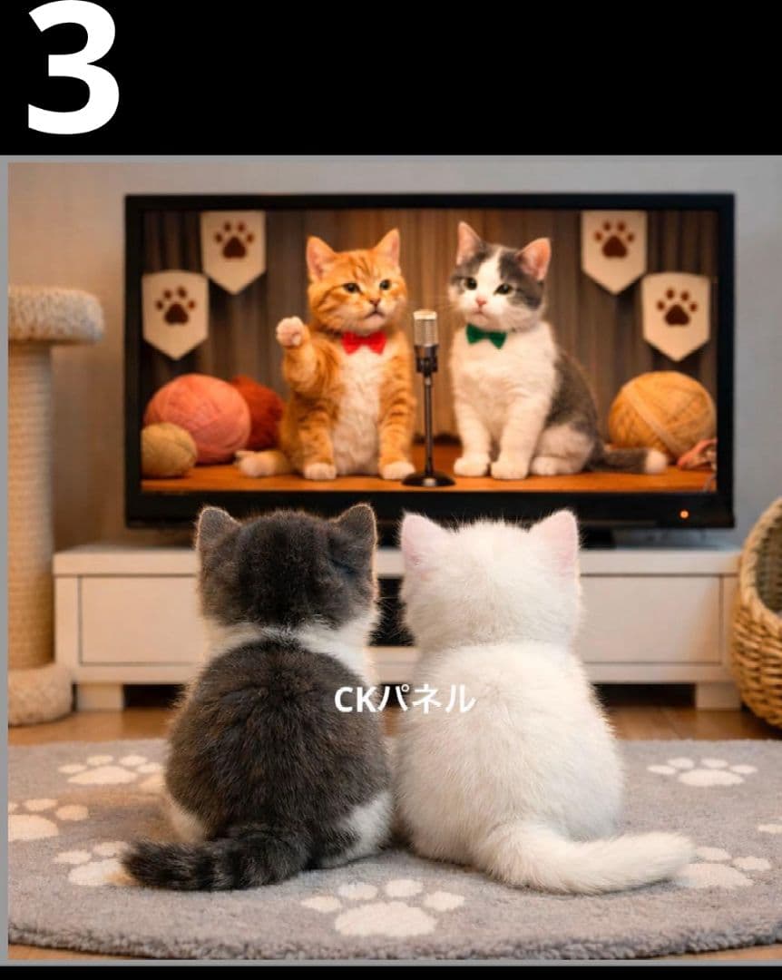 オーダーページ　ハンカチ　240 ねこちゃん柄ハンドメイド2/21