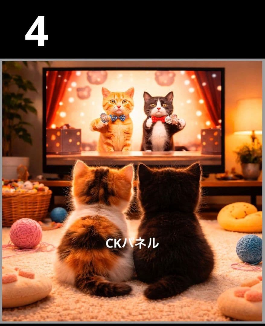 オーダーページ　ハンカチ　240 ねこちゃん柄ハンドメイド2/21