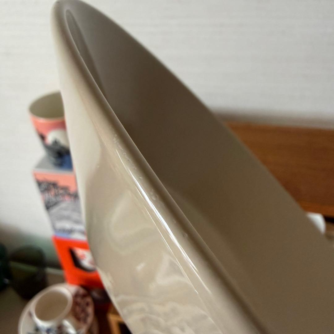 ♡*読様 teema ティーマ ディーププレート 深皿 21cm サンド ホワイ