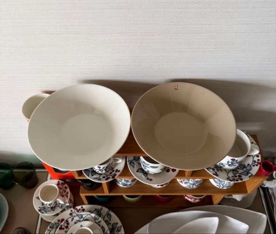 ♡*読様 teema ティーマ ディーププレート 深皿 21cm サンド ホワイ