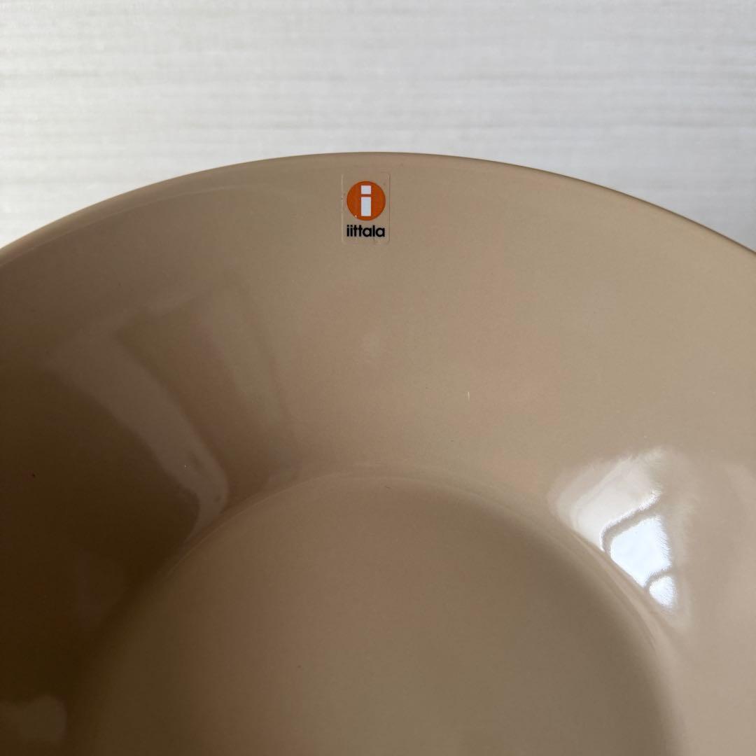 ♡*読様 teema ティーマ ディーププレート 深皿 21cm サンド ホワイ