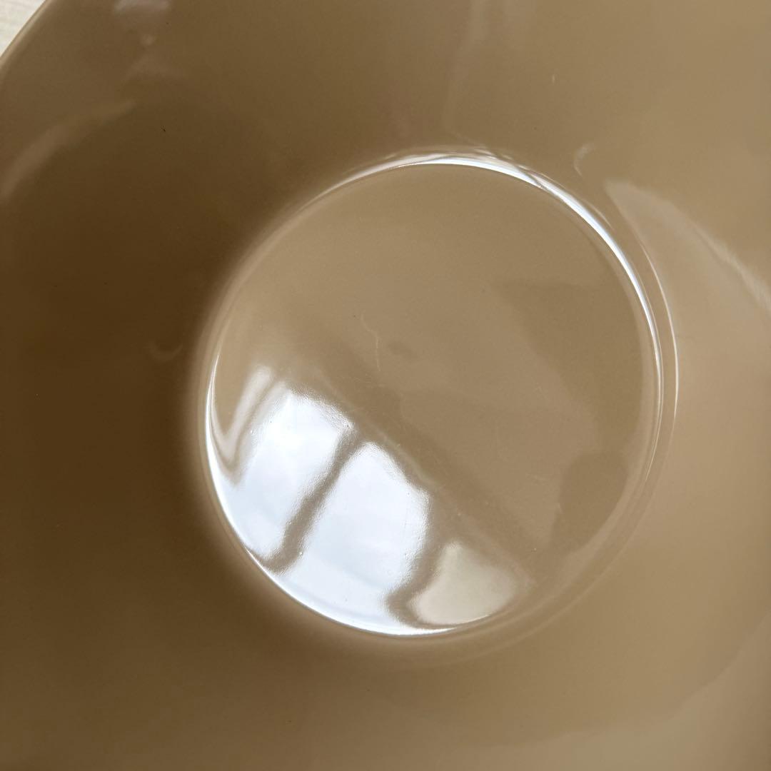 ♡*読様 teema ティーマ ディーププレート 深皿 21cm サンド ホワイ