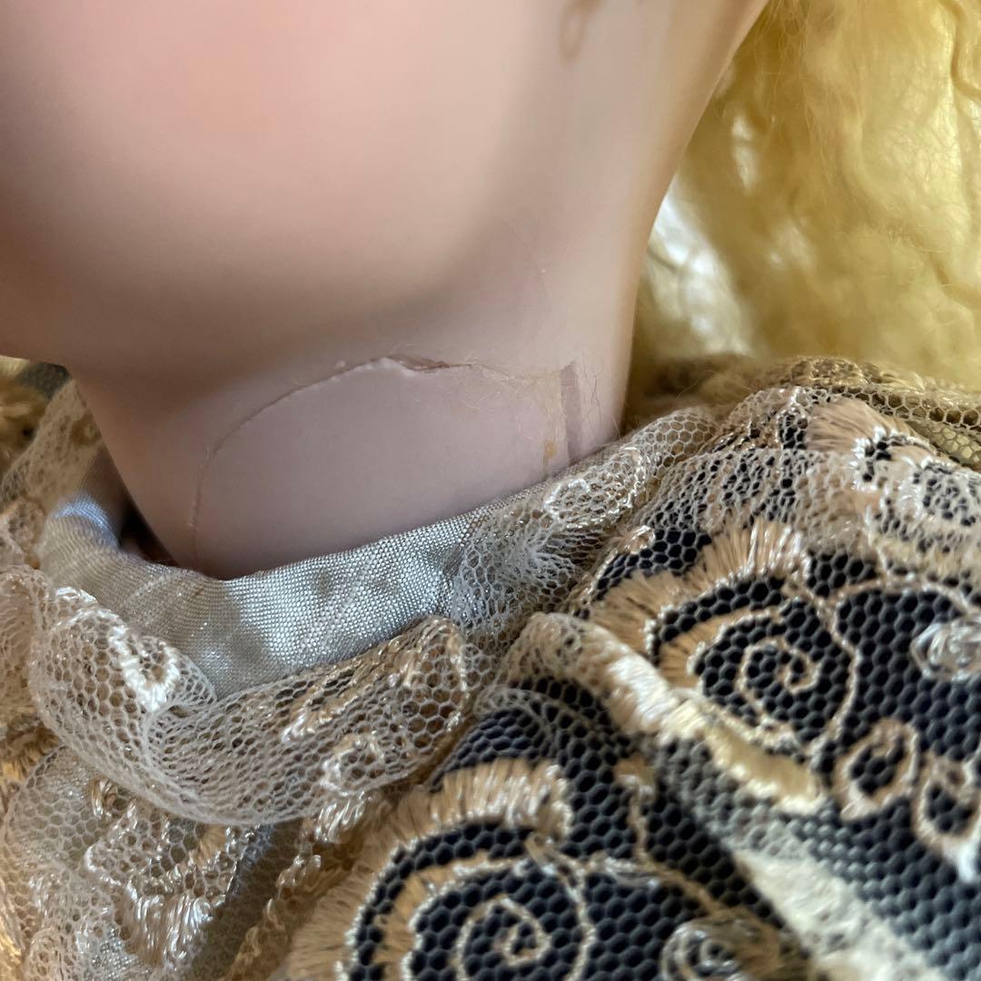 ビスクドール　アンティークドール　フランス人形　ジュモーレプリカ