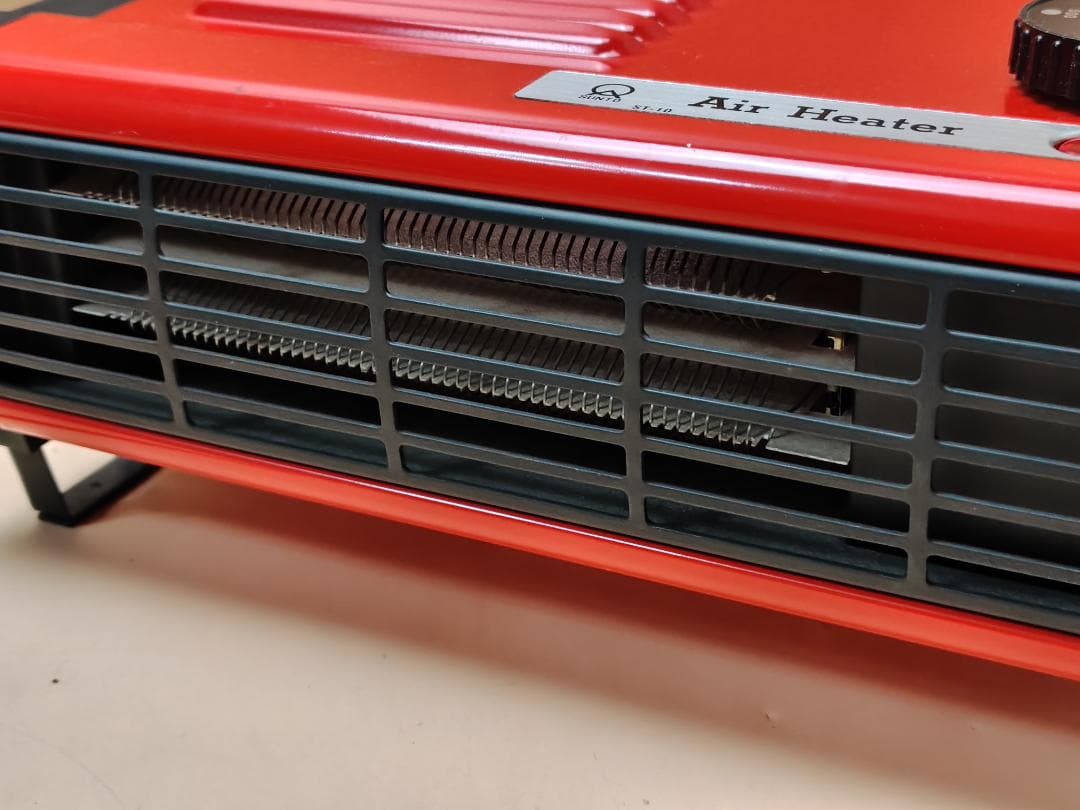 【動作品】東洋プレスプロダクツ 電気温風機 ST-10 昭和 レトロ 現状品