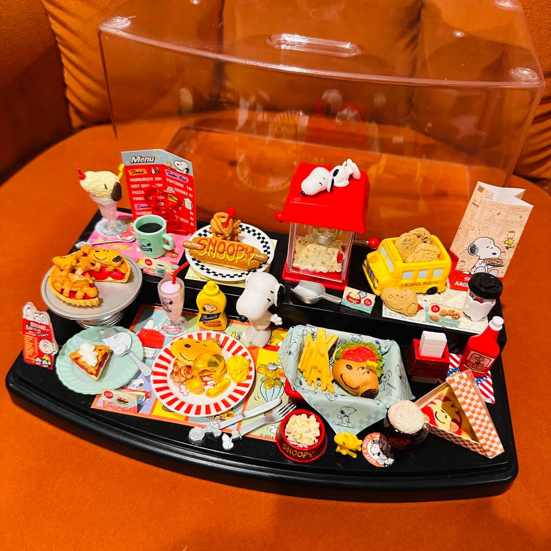 スヌーピー　リーメント　フィギュア　アメリカンダイナー　コンプリート　希少