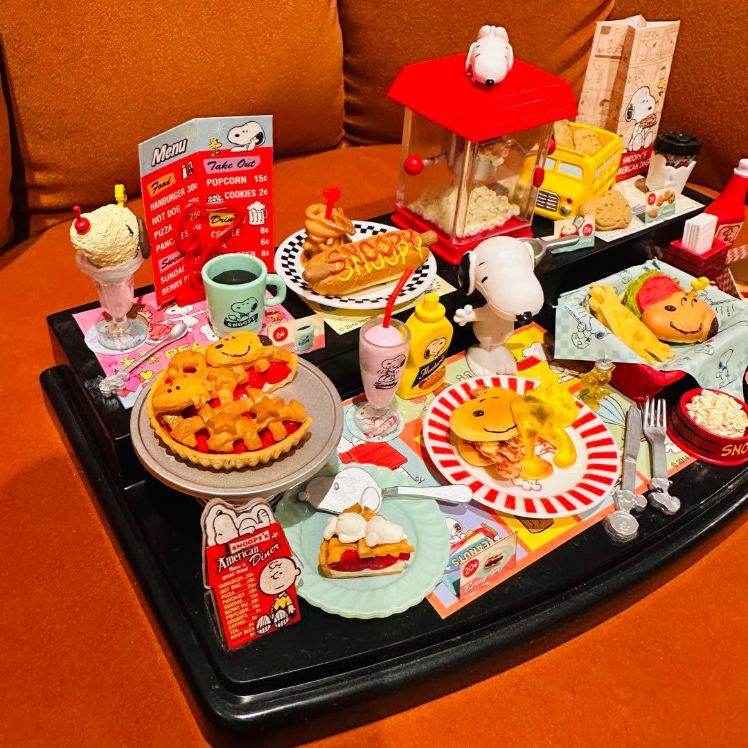 スヌーピー　リーメント　フィギュア　アメリカンダイナー　コンプリート　希少