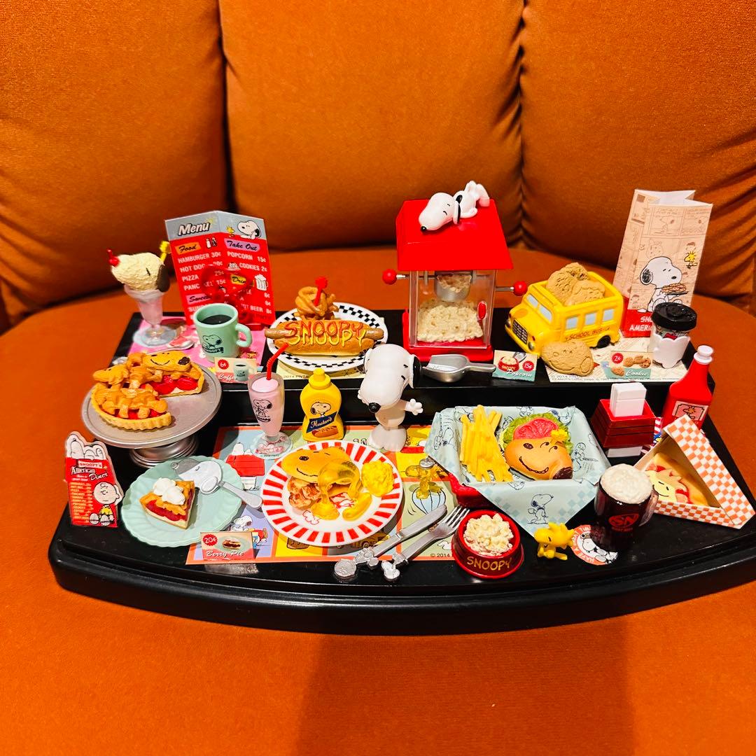 スヌーピー　リーメント　フィギュア　アメリカンダイナー　コンプリート　希少
