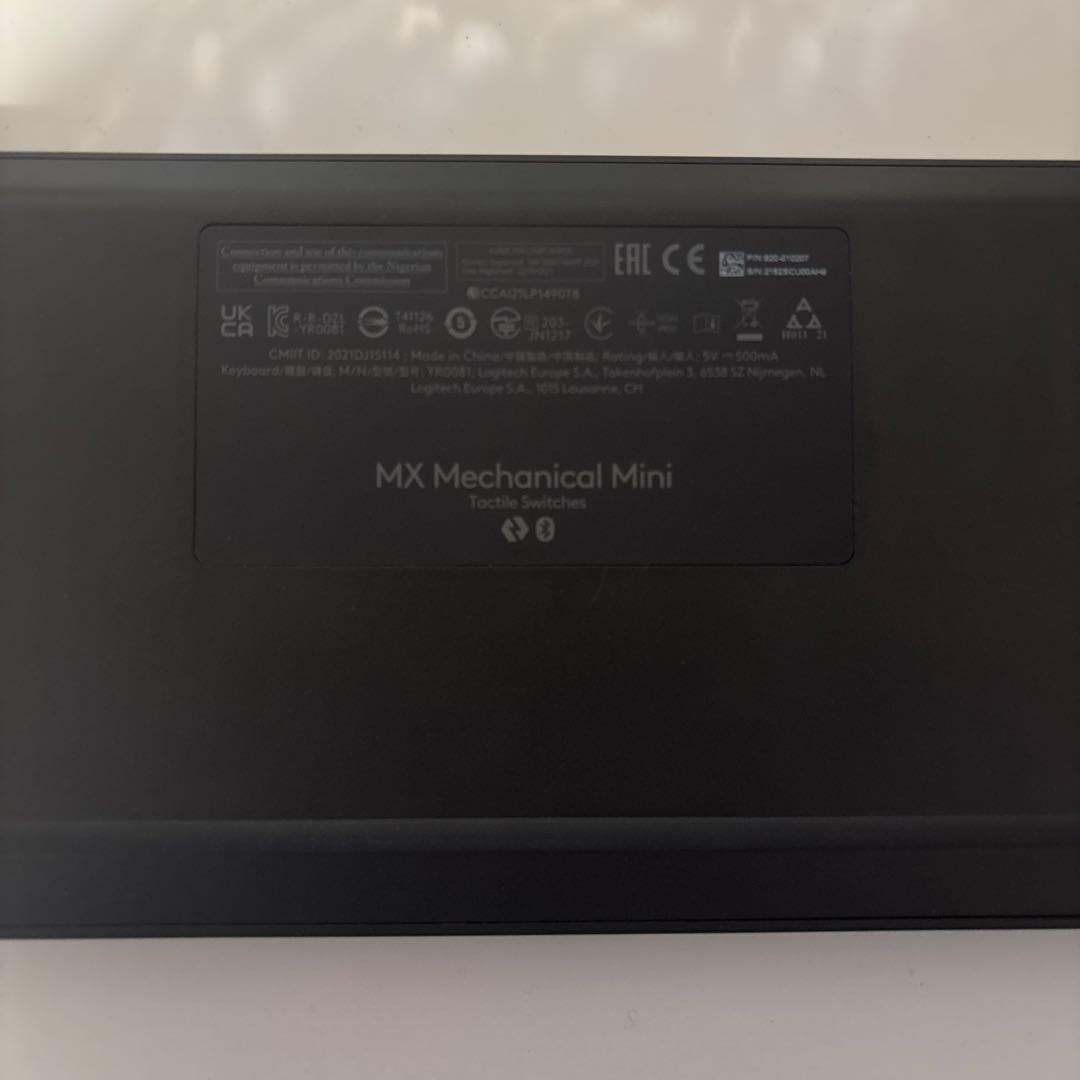 ロジクール　MX Mechanical Mini　キーボード