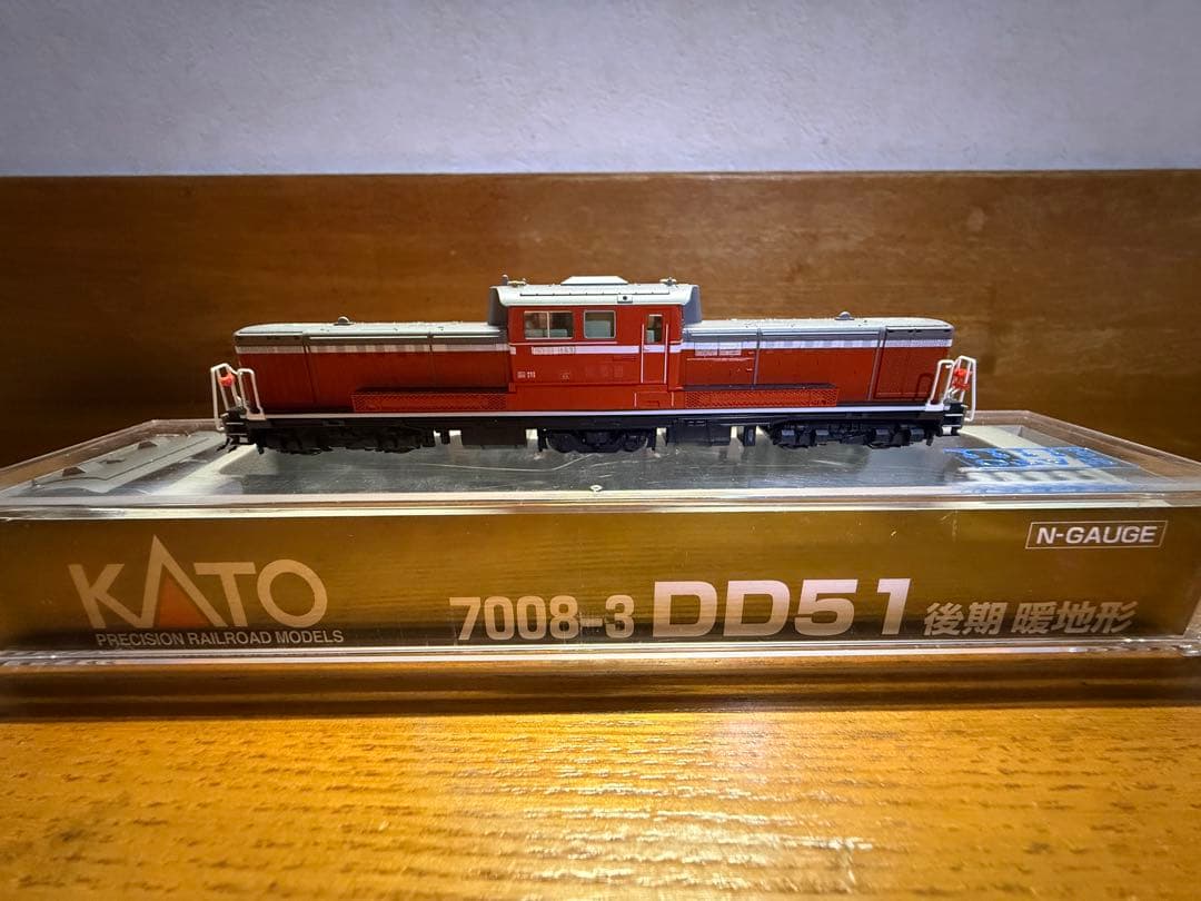 【加工】KATO 7008-3 DD51後期 暖地形 テールライト,JR仕様