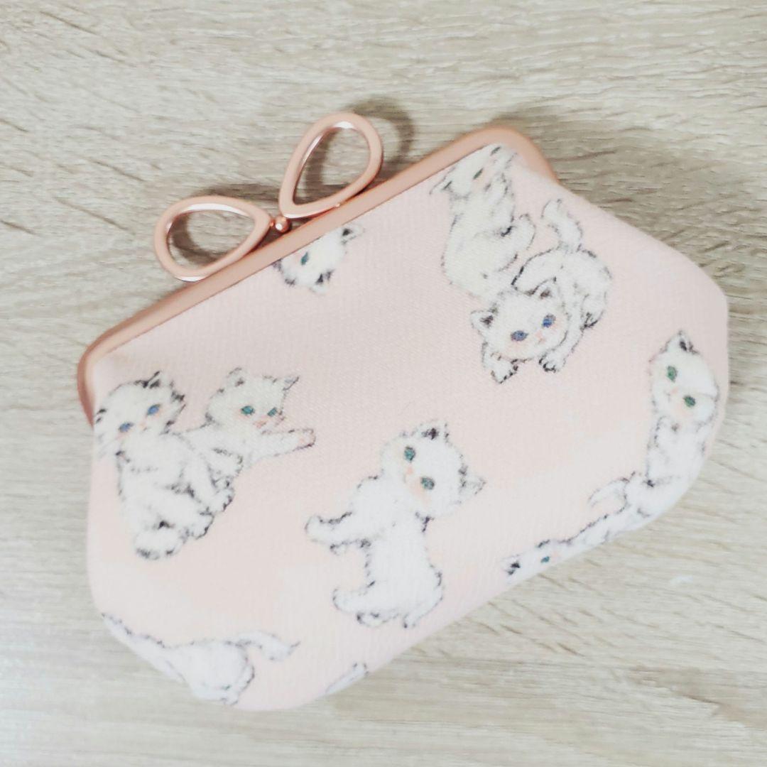 《専用》ハンドメイド 親子がま口財布 フランシュリッペ うじゃうじゃねこ