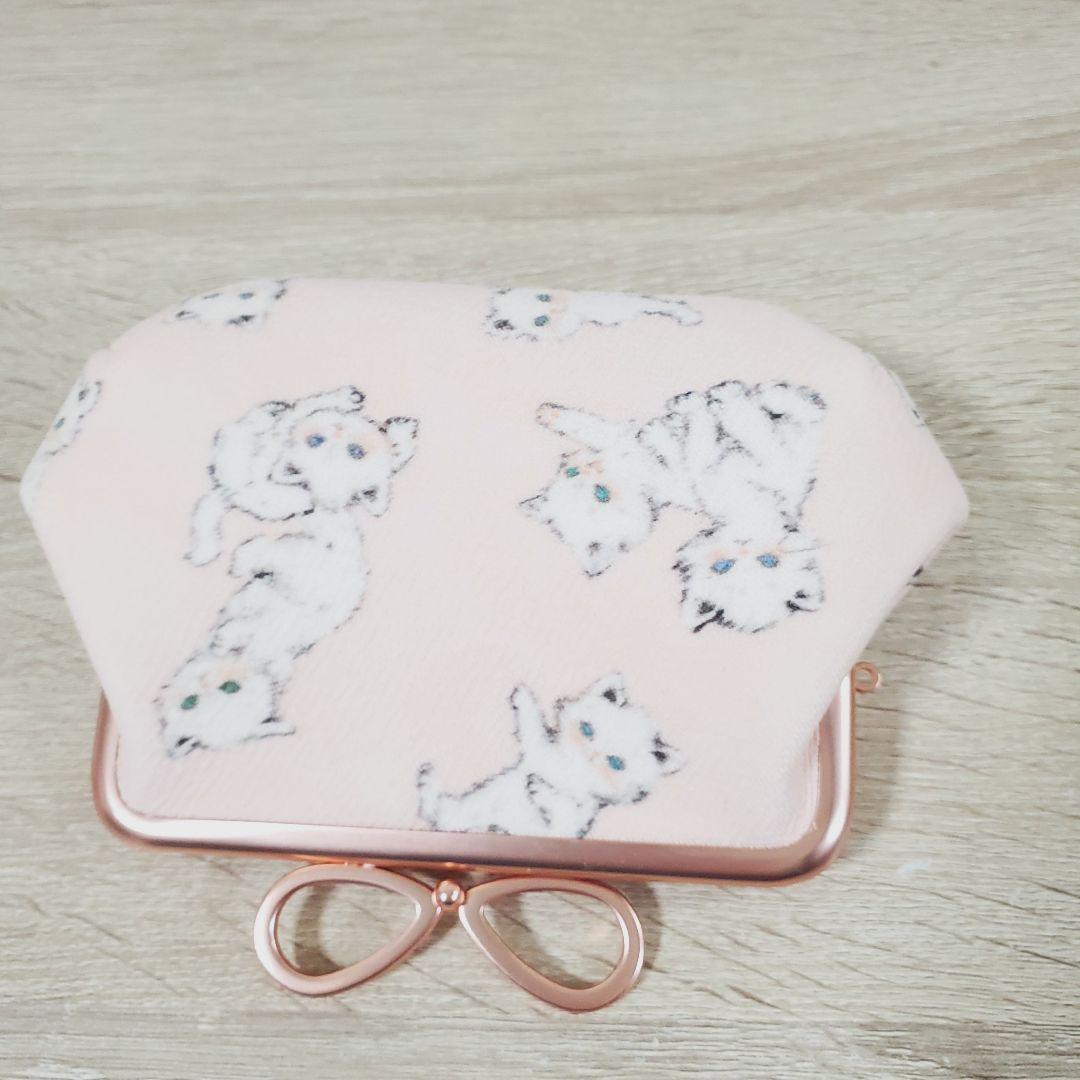 《専用》ハンドメイド 親子がま口財布 フランシュリッペ うじゃうじゃねこ